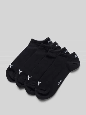 Krótkie skarpety z detalem z logo w zestawie 4 szt. Puma