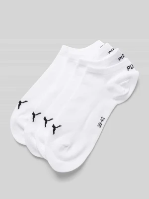 Krótkie skarpety z detalem z logo w zestawie 4 szt. Puma