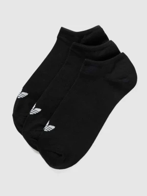 Krótkie skarpety z nadrukiem z logo w zestawie 3 szt. adidas Originals