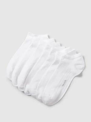 Krótkie skarpety z prążkowanymi ściągaczami w zestawie 7 szt. model ‘Soft’ CAMANO