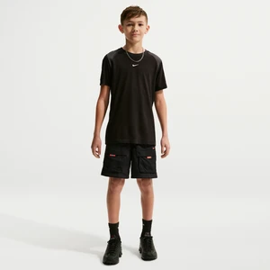 Krótkie spodenki dla dużych dzieci Nike City Utility - Czerń