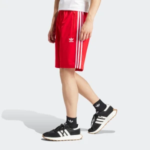 adidas Originals Krótkie Spodenki Firebird adicolor mężczyźni Szorty sportowe czerwony rozmiar Odzież