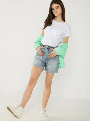 Krótkie spodenki jeansowe Reporter