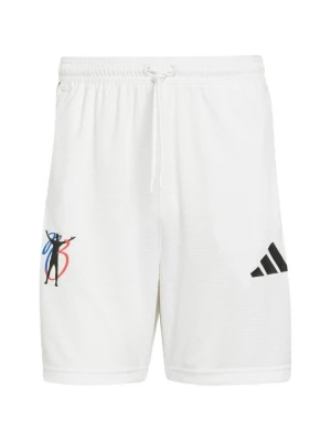 Krótkie spodenki sportowe Adidas biały