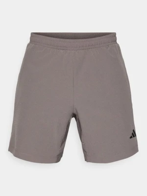 Krótkie spodenki sportowe Adidas ciemnoszary melanż