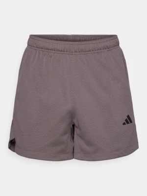 Krótkie spodenki sportowe Adidas ciemnoszary melanż
