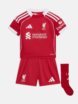 Krótkie spodenki sportowe Adidas czerwony