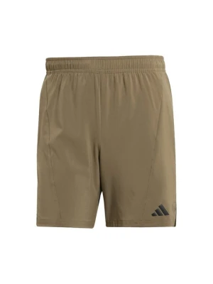 Krótkie spodenki sportowe Adidas oliwkowy