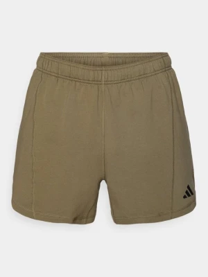 Krótkie spodenki sportowe Adidas oliwkowy