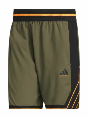 Krótkie spodenki sportowe Adidas oliwkowy
