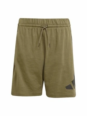 Krótkie spodenki sportowe Adidas oliwkowy