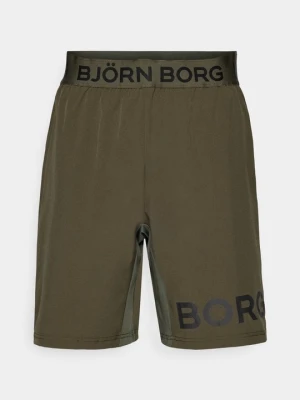 Krótkie spodenki sportowe Björn Borg oliwkowy