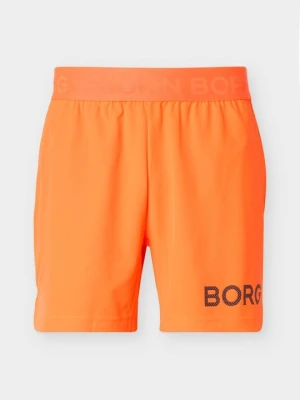 Krótkie spodenki sportowe Björn Borg pomarańczowy