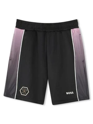 Krótkie spodenki sportowe Boss czarny