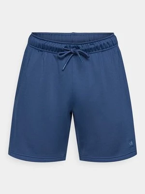 Krótkie spodenki sportowe Calvin Klein granatowy
