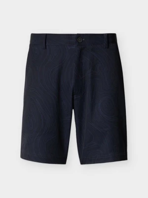Krótkie spodenki sportowe Calvin Klein granatowy