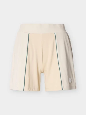 Krótkie spodenki sportowe EA7 Emporio Armani beżowy