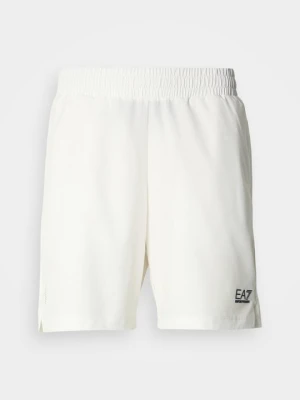 Krótkie spodenki sportowe EA7 Emporio Armani biały