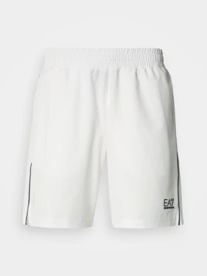 Krótkie spodenki sportowe EA7 Emporio Armani biały