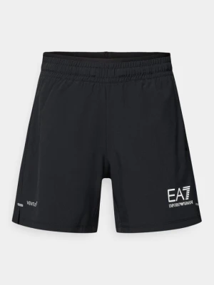 Krótkie spodenki sportowe EA7 Emporio Armani czarny