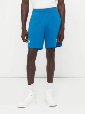 Krótkie spodenki sportowe EA7 Emporio Armani niebieski