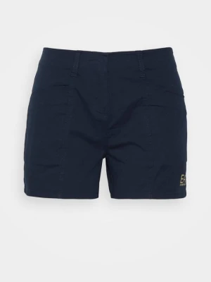 Krótkie spodenki sportowe EA7 Emporio Armani niebieski