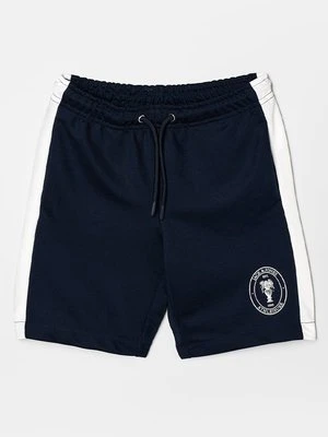 Krótkie spodenki sportowe Jack&Jones granatowy