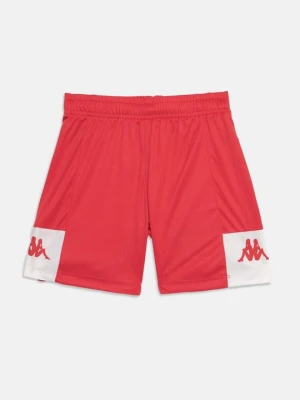 Krótkie spodenki sportowe Kappa jasnoczerwony