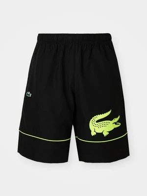Krótkie spodenki sportowe Lacoste czarny