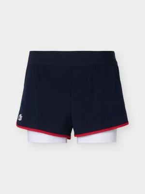 Krótkie spodenki sportowe Lacoste granatowy