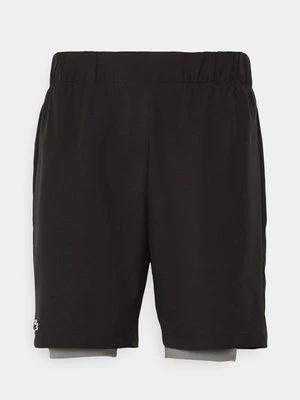 Krótkie spodenki sportowe Lacoste czarny