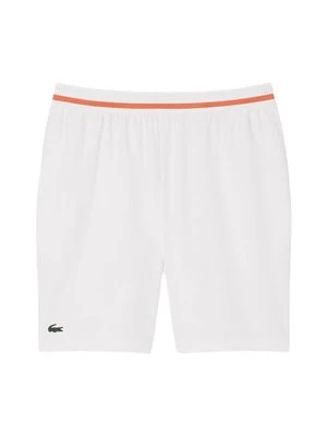 Krótkie spodenki sportowe Lacoste biały