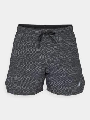Krótkie spodenki sportowe New Balance czarny