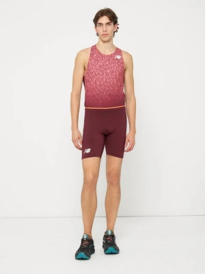 Krótkie spodenki sportowe New Balance czerwony
