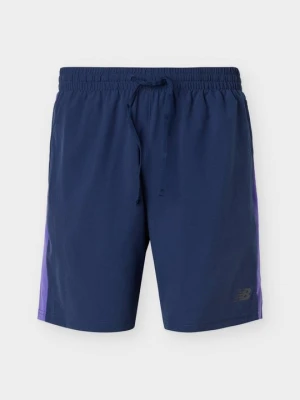 Krótkie spodenki sportowe New Balance granatowy