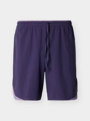 Krótkie spodenki sportowe New Balance jagodowy