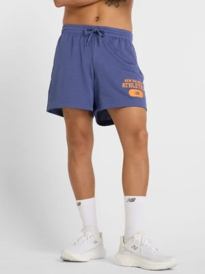 Krótkie spodenki sportowe New Balance niebieski