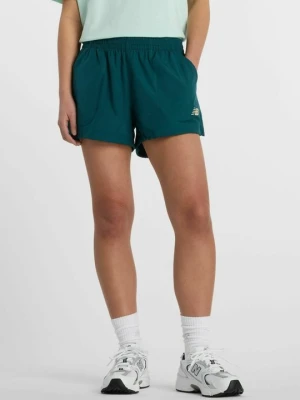 Krótkie spodenki sportowe New Balance zielony