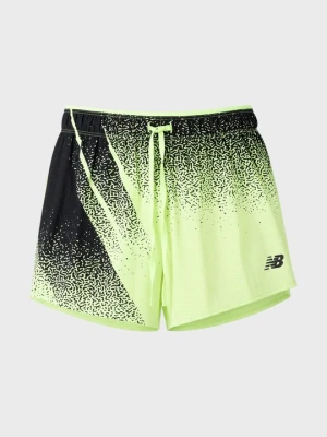 Krótkie spodenki sportowe New Balance zielony
