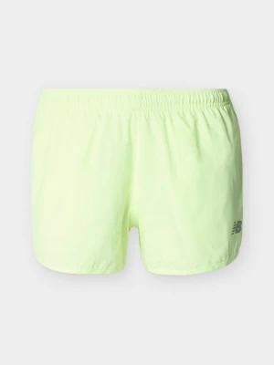 Krótkie spodenki sportowe New Balance żółty neon