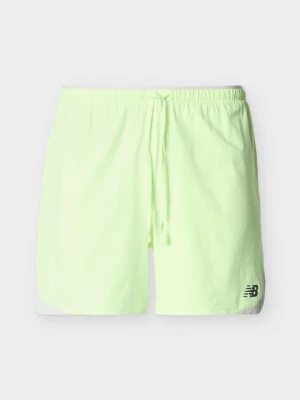 Krótkie spodenki sportowe New Balance żółty neon
