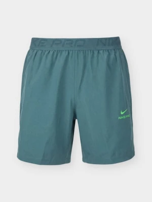 Krótkie spodenki sportowe Nike ciemnozielony
