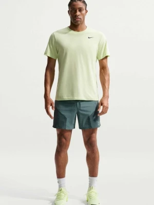 Krótkie spodenki sportowe Nike ciemnozielony