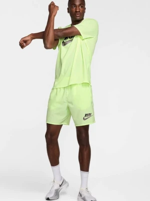 Krótkie spodenki sportowe Nike jasnozielony