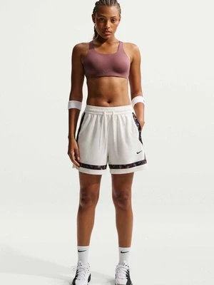 Krótkie spodenki sportowe Nike mleczny
