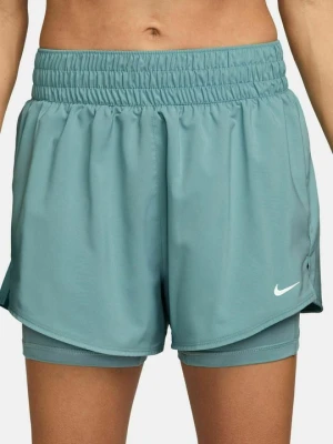 Krótkie spodenki sportowe Nike turkusowy melanż