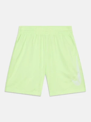 Krótkie spodenki sportowe Nike żółty neon