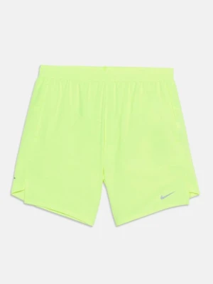 Krótkie spodenki sportowe Nike żółty neon