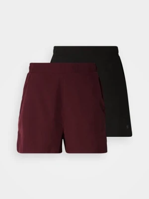 Krótkie spodenki sportowe Pier One Sport By Zalando czarny