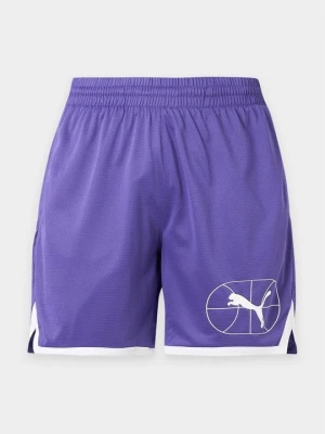 Krótkie spodenki sportowe Puma fioletowy
